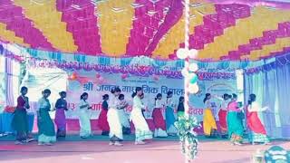 Santhali Girls Dance in School Program | Santhali Culture Dance | Nepal Disom kudi ku 