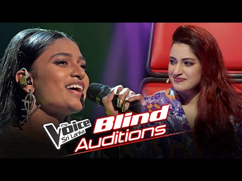 Dareena Sarindri | Kandy lamissi (කැන්ඩි ලමිස්සි) | Blind Auditions | The Voice Sri Lanka
