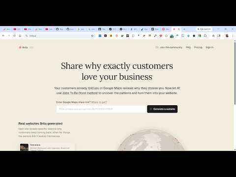 Brila.ai Google Maps AI Coding Builder & Agent is INSANE to Build Full Stack Google Maps Apps FREE