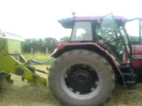 CASE IH 5150 and CLAAS QUADRANT 1200
