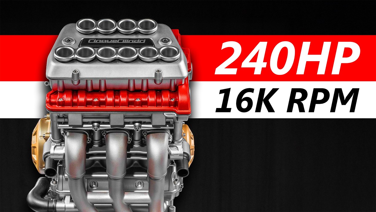 MV Agusta is Betting on an Insane 5 Cylinder Engine