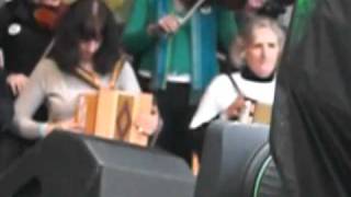 St Patrick's Day Celebrations, Trafalagar Square, London 2011