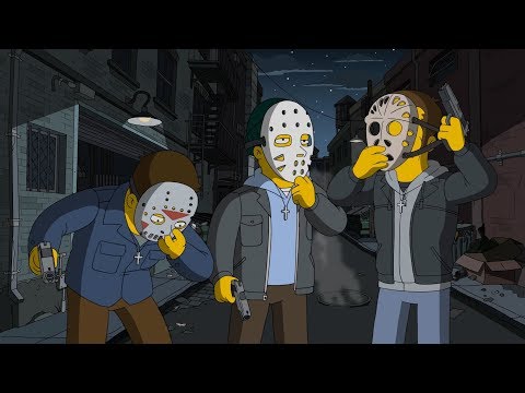 SIMPSONS - AMERICAN HOOLIGANS