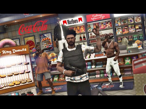 VIOLENT GANG ROBBERIES - GTA 5 GANGSTER LIFE MOD⁵ #62