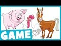 Learn Farm Animals What Is It Game For Kids Maple Leaf Learning