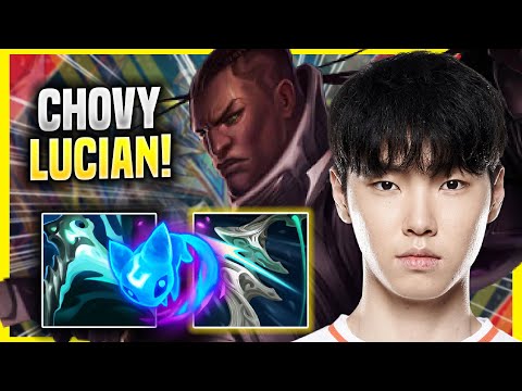 CHOVY CHILLING WITH LUCIAN! - GEN Chovy Plays Lucian MID vs Zoe! | Season 2022