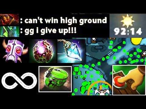 WTF 92Min Stressfull 7.27 TECHIES! CAN'T WIN Even 50.000 Net Worth Lead Immortal Dota 2 Pro Gameplay
