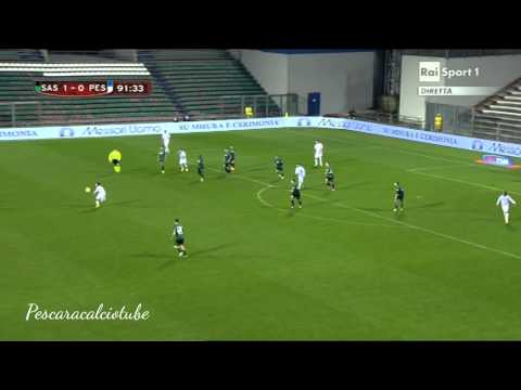 Sassuolo 1-0 Pescara ultimi minuti di gioco 2-12-2014