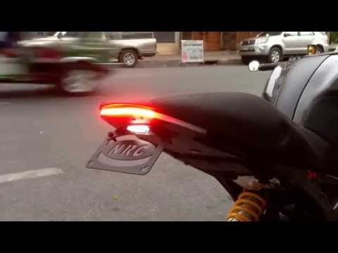 NRC fender for Ducati Monster 696/795/796/1100 @ NRC Thailand by G-FORCE