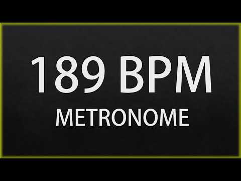 189 BPM - METRONOME