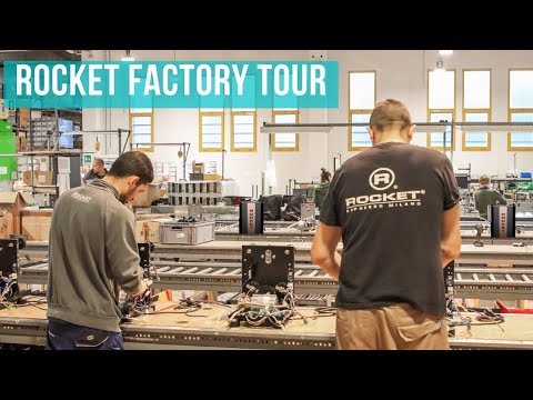 Rocket Espresso Machine Factory Tour (Milan Italy)