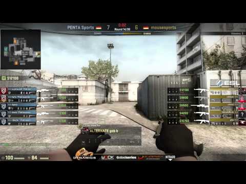 ESL Pro League qualifier FINAL MOUZ vs PENTA Map 1/2