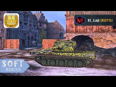 AMX 50 b: 6000 Damage , 4 Frags - WOT BLITZ -