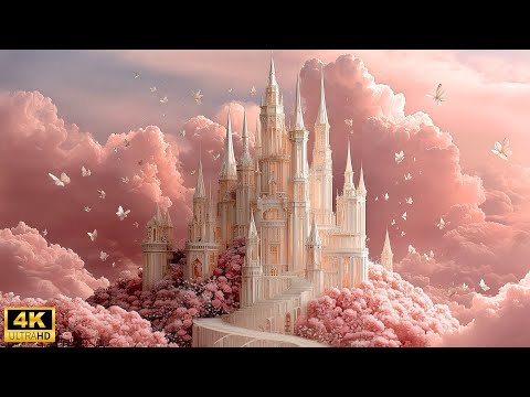 Blue & Pink Fantasy Castles ✨ A Princess Dream Palace Tour in 4K