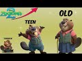 Zootopia 2 Characters Growing Up Evolution Nibbles Maplestick Gary De Snake Judy Hopps Nick