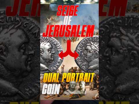 The Great Jewish Revolt - Vespasian and Titus Coin #history #numismatics
