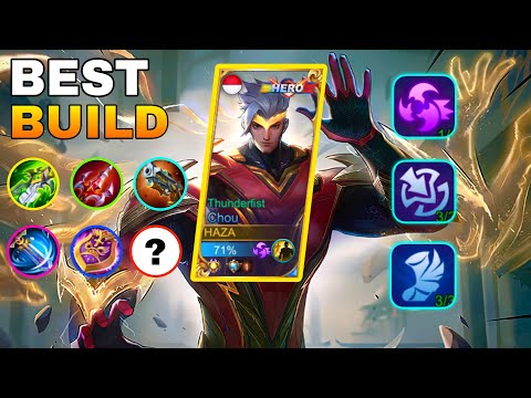 Top Global Chou Build Emblem Set 2021 New Gameplay | Mobile Legends