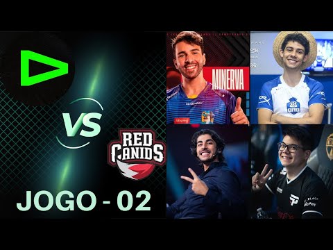 RED VS LOUD - JOGO 02 - BAIANALISTA com MINERVA e BRUCER - PLAYOFFS - CBLOL 2022 - 2º ETAPA