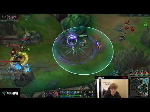 T1 Teddy Vayne VS Samira ADC - KR CHALLENGER - PATCH 1.11