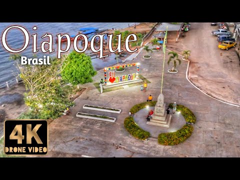 Oiapoque, Brasil HDR 4K Drone