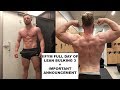 IIFYM FULL DAY OF LEAN BULKING 3 + IMPORTANT ANNOUNCEMENT! - Vlog 14