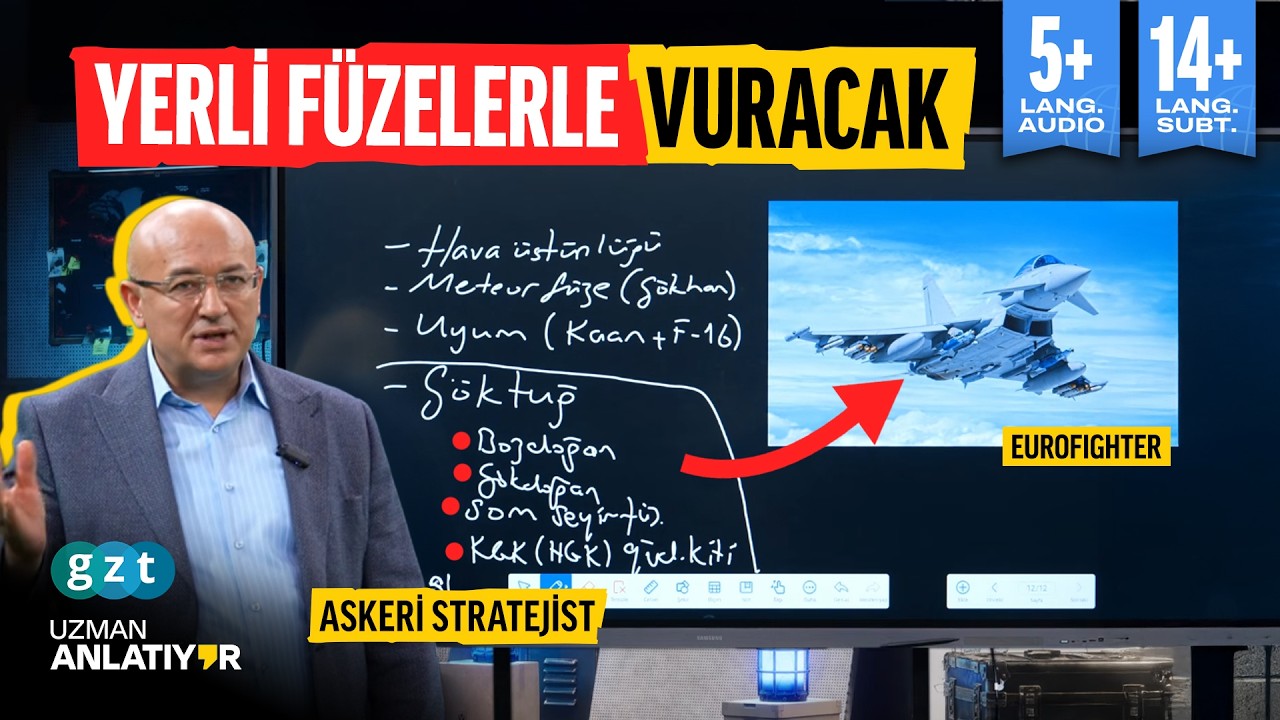 Askeri Stratejist tek tek anlattı: Türkiye'nin yeni savaş uçağı Eurofighter Typhoon ne kadar güçlü?