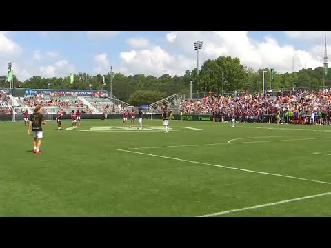 RAW VIDEO: West Ham players respond to racial slur at The Soccer Tournament