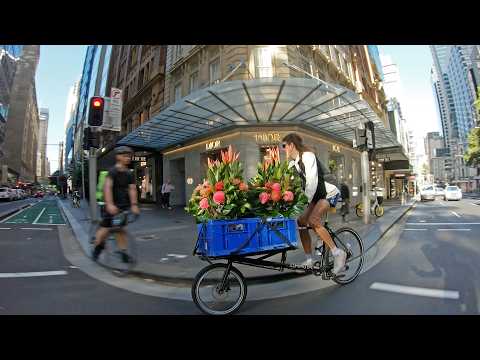 Delivering Happiness in Sydney | Claudio and his Cargo Bike