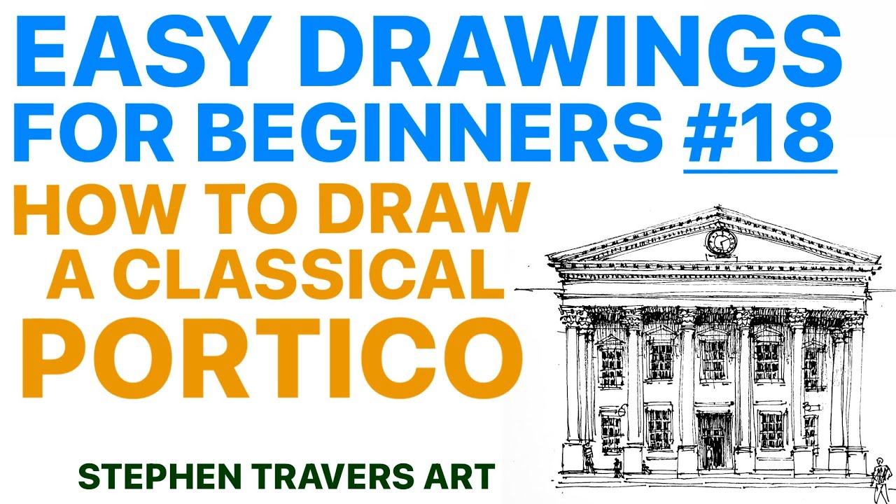 How to Draw a Classical Portico