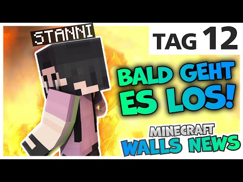 BENX exaggerates!  The calm before the storm!  |  Minecraft Walls NEWS - DAY 12
