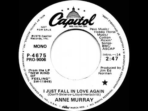 1979 Anne Murray - I Just Fall In Love Again (mono radio promo 45)