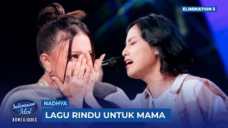 Download lagu Bawakan Lagu untuk Mama! Nadhya Bikin Teh Ocha Nangis - Indonesian Idol 2025 mp3
