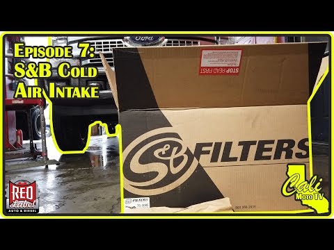 2019 Ford Super Duty F-250 Platinum S&B Cold Air Intake Installed
