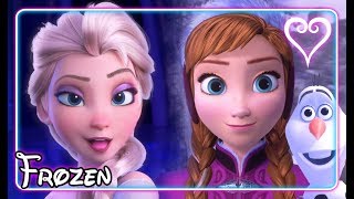 Kingdom Hearts 3 All Cutscenes | Frozen ~ Arendelle Kingdom