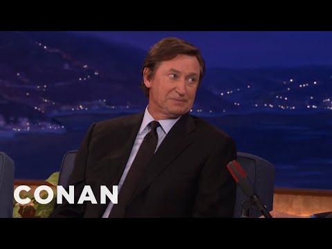 Wayne Gretzky's Humbling Hall Of Fame Visit | CONAN on TBS