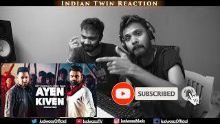 Indian Twin Reaction | AYEN KIVEN : Gippy Grewal Ft. Amrit Maan | Geet MP3