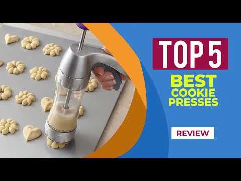 Top 5 Best Cookie Presses in 2025 (Reviews) : Pipe Like a Pro with the Best Cookie Presses