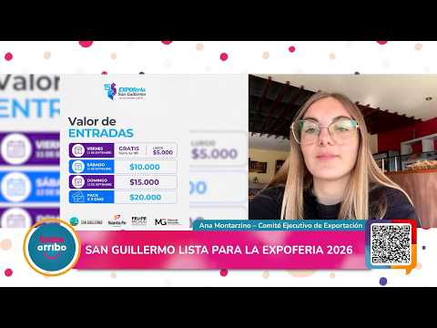COMERCIO E INDUSTRIA: SAN GUILLERMO LISTA PARA LA EXPOFERIA 2026
