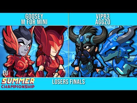 Goosey & M for Mini vs VipR3 & Aggz0 - Losers Finals - Summer Championship EU Top 3