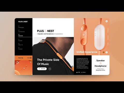 Website UI Design In Adobe XD