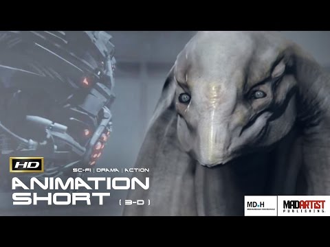 CGI 3D Animated Short Film "R'HA" Fantastic Sci-Fi Animation by Kaleb Lechowski