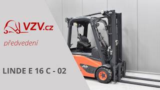 Linde E 16 C - 02 three-wheel forklift | Image 4 - Machineryline