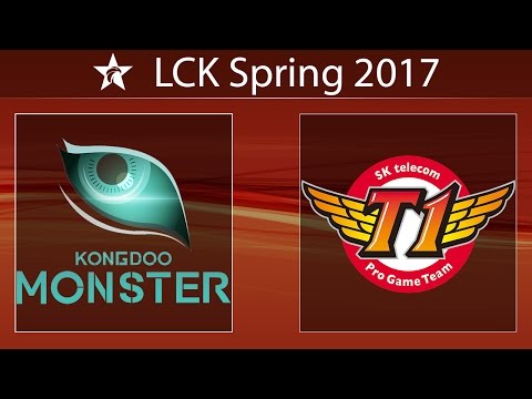 [LoL VODs] KDM vs SKT @Map1 | LCK Spring 2017 (22.01.2017)