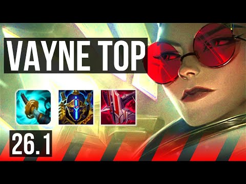 VAYNE vs SETT (TOP) | Fleet Footwork, Good KDA: 11/2/7 | EUW Master | 26.1