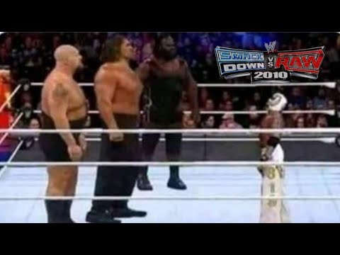 Rey Mysterio vs Mark Henry, The Great Khali & The Big Show