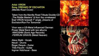 VIRON - Dreams of Eschaton - Manilla Road Cover - full HQ audio version with info-pictures