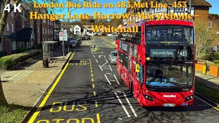 ☀️ A Swift West End Sprint: Hanger Lane to Horse Guards via 483, Met Line & 453