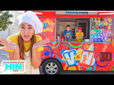 व्लाद और निकी नई माँ के आइसक्रीम ट्रक का पता लगाते हैं