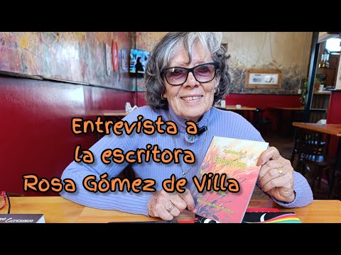 Entrevistamos a la #escritora Rosa Gómez de Villa de Marcos Juárez, #Córdoba.