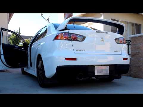 Evo X - Greddy Evo 3 Exhaust